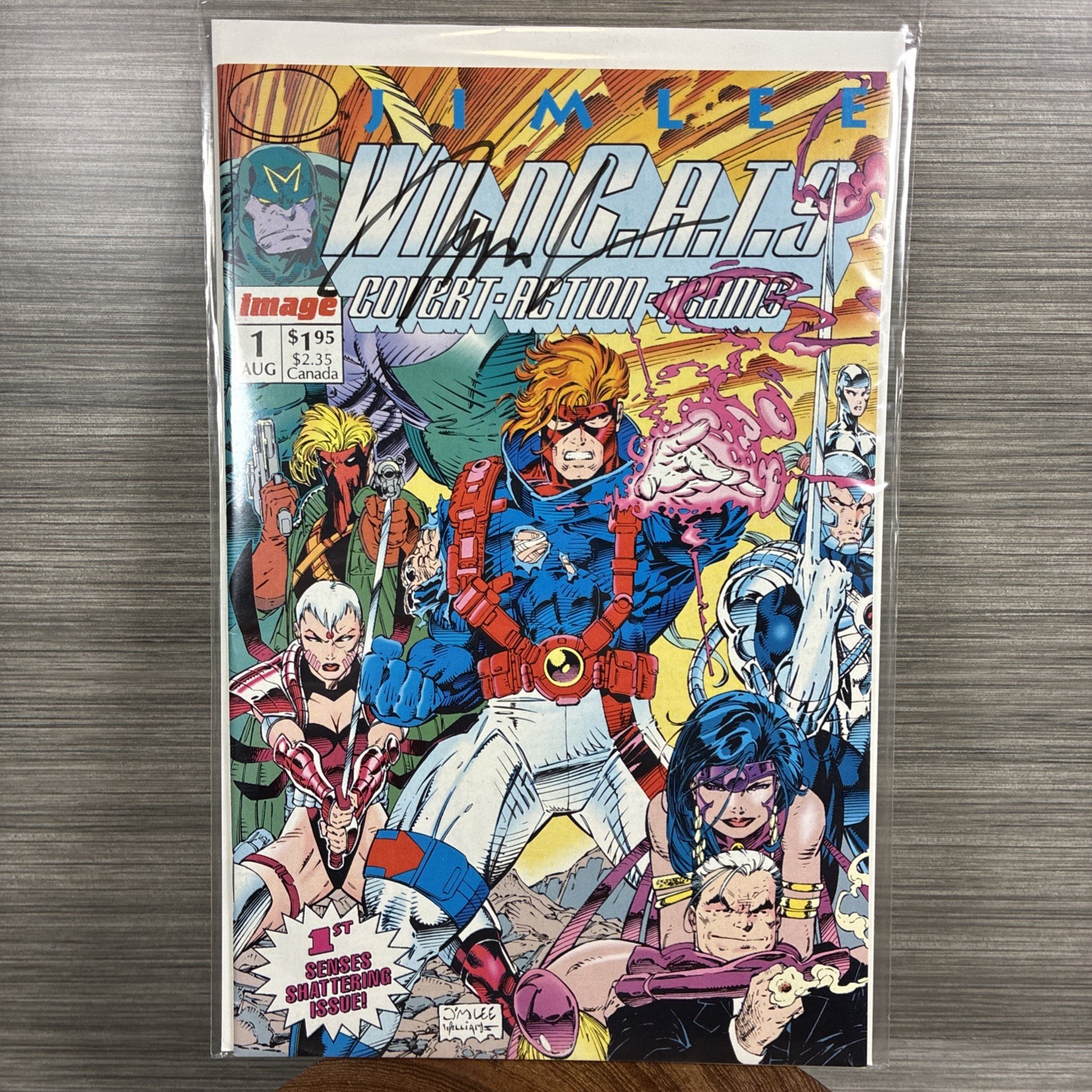 Image Comics WildC.A.T.S #1 (1992) SIGNED by JIM LEE 1st Appearance KEY ISSUE