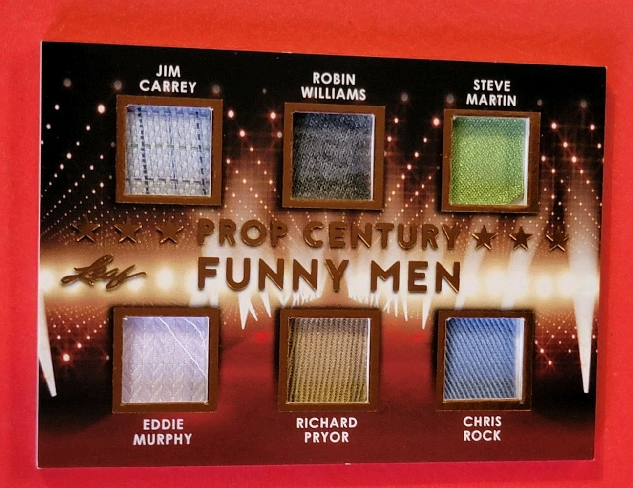 Robin Williams RELIC CARD Steve Martin Eddie Murphy Richard Pryor Jim Carrey Pop