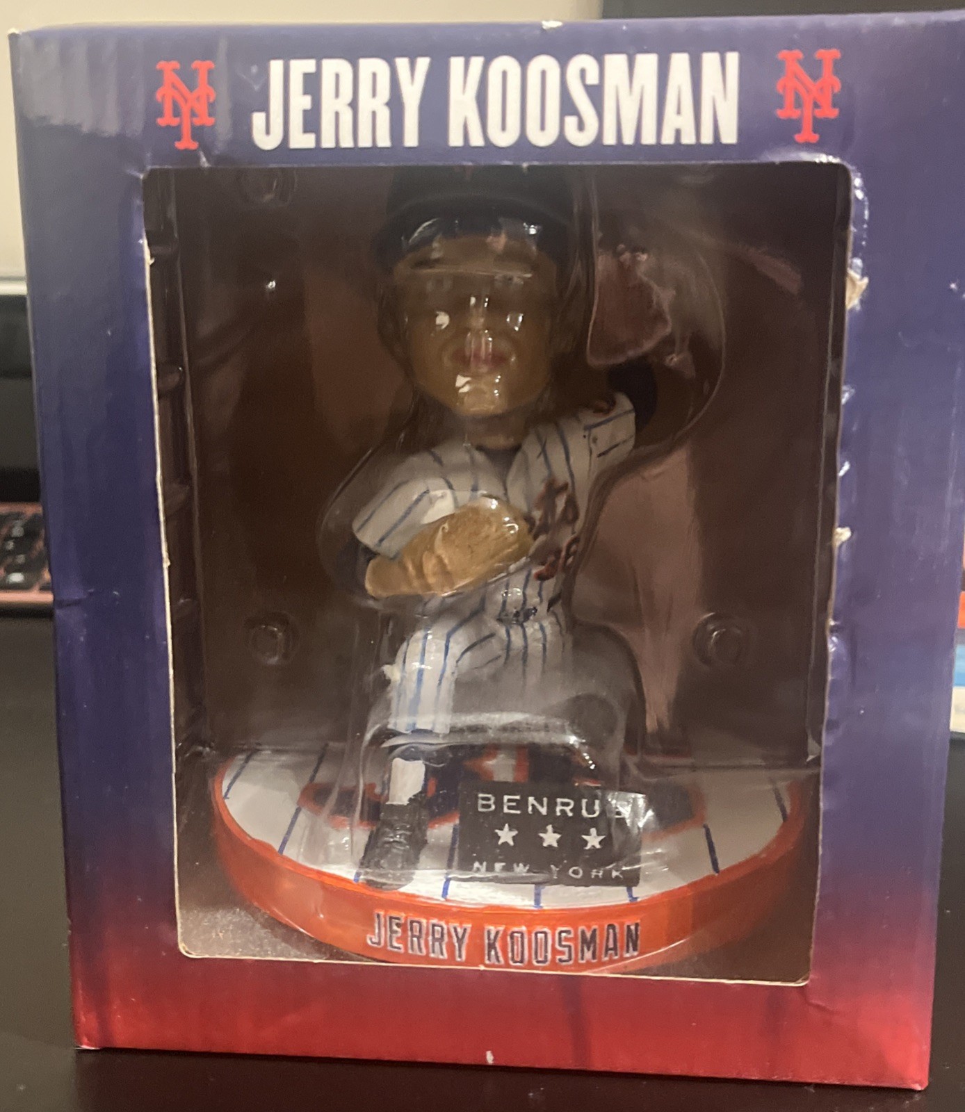 Jerry Koosman NY Mets Bobblehead In Original Box