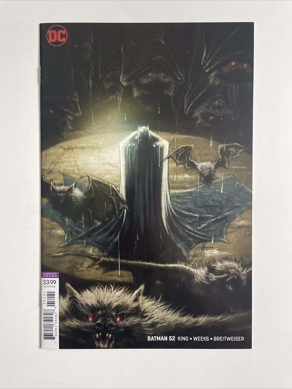 Batman #52 (2018) 9.4 NM DC Kaare Andrews Variant Edition High Grade Comic Book Batman #52 (2018) 9.4 NM DC Kaare Andrews Variant Edition High Grade Comic Book