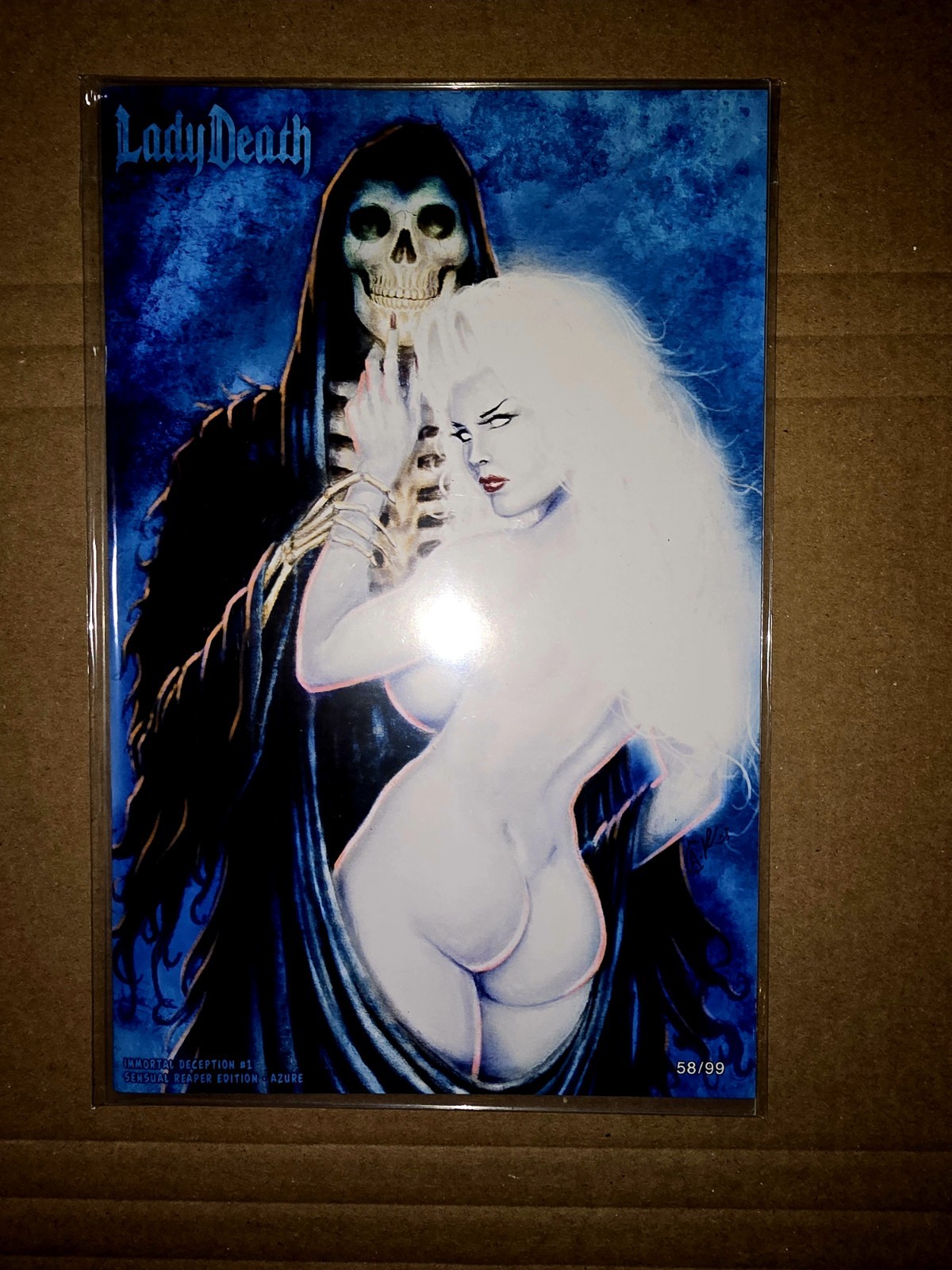 Immortal Deception #1 Sensual Reaper Edition*Azure 58/99 NM  Coffin 2026