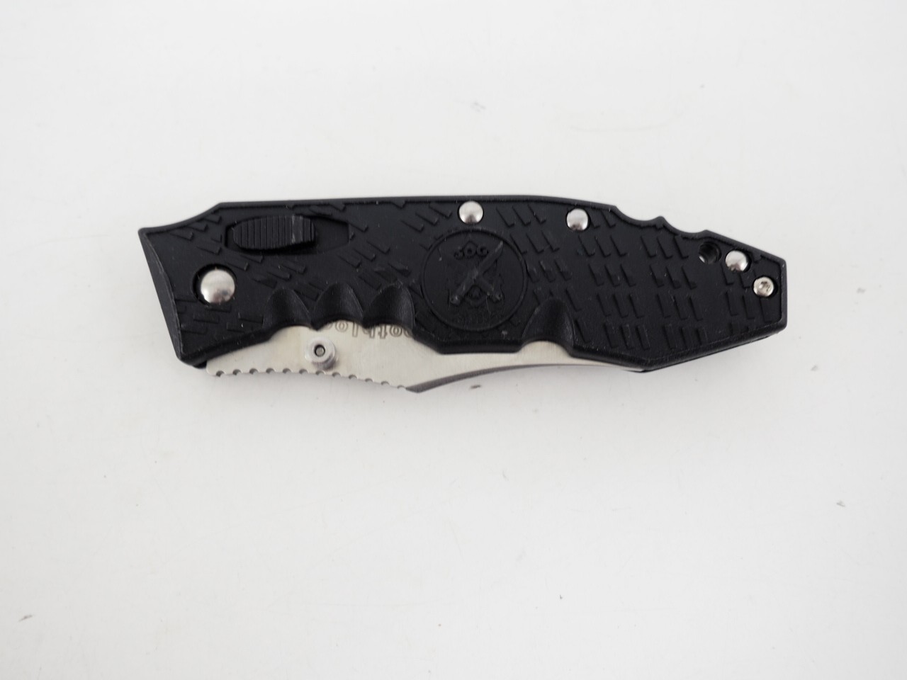 New SOG Toothlock Folding Pocket Knife San Mai Tanto  VG-10 Seki Japan