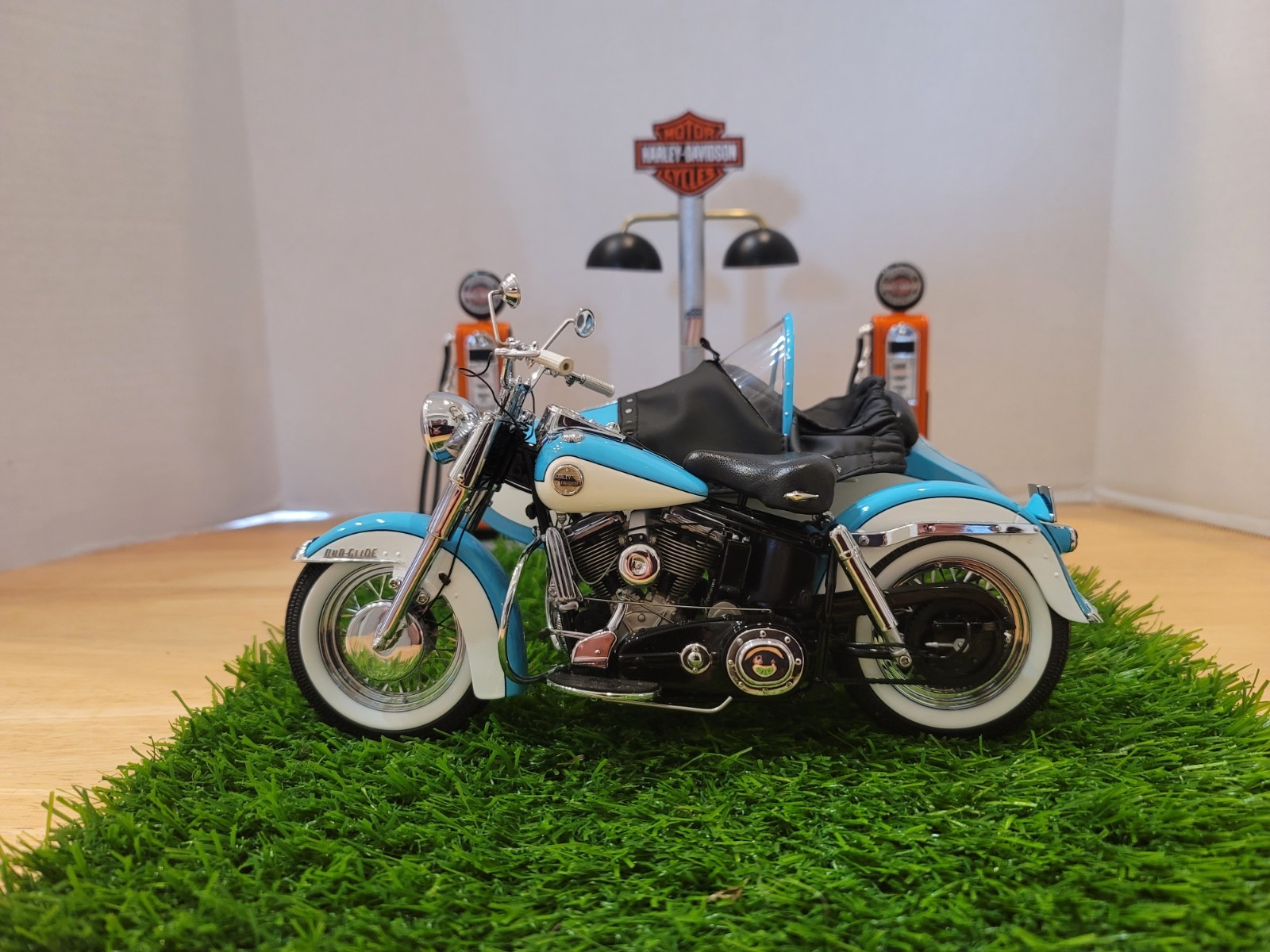 FRANKLIN MINT HARLEY DAVIDSON 1958 DUO GLIDE E799