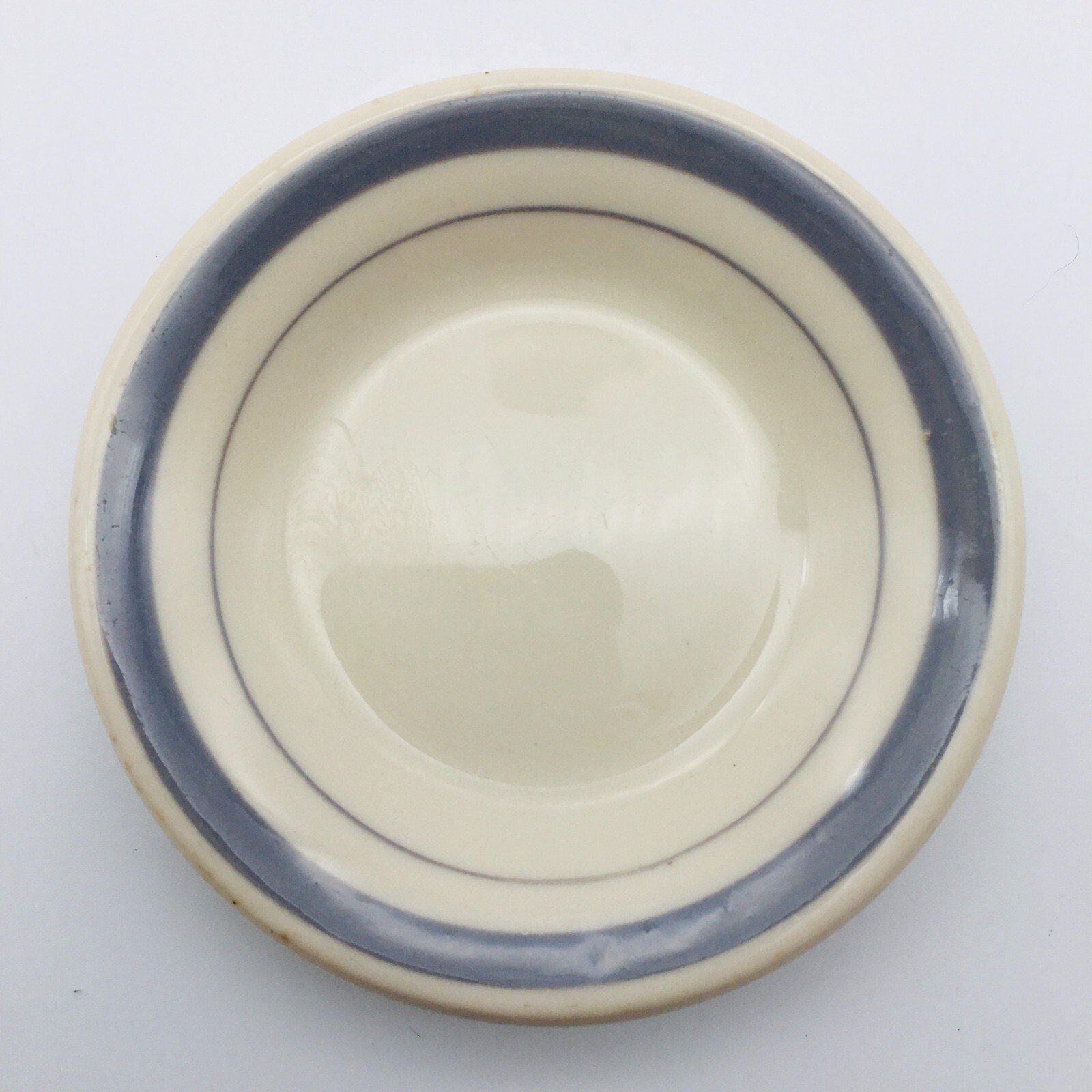 Sterling East Liverpool Ohio Atlantic Coast Line Railroad China Butter Pat 1956
