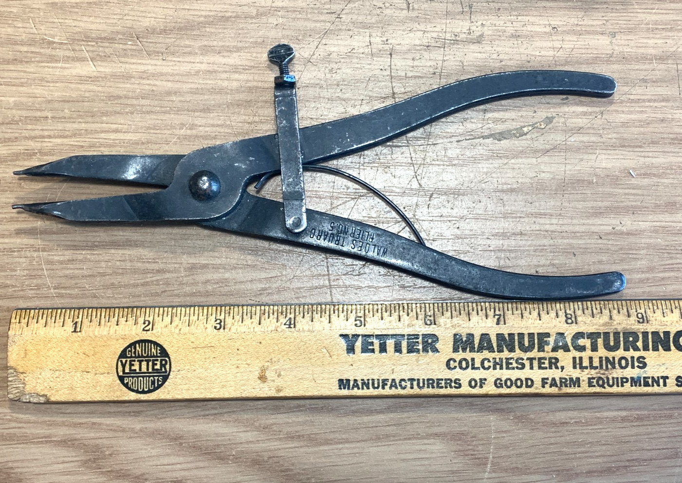 WALDES TRUARC PLIERS No 5 in Excellent Used Condition 8 3/4\