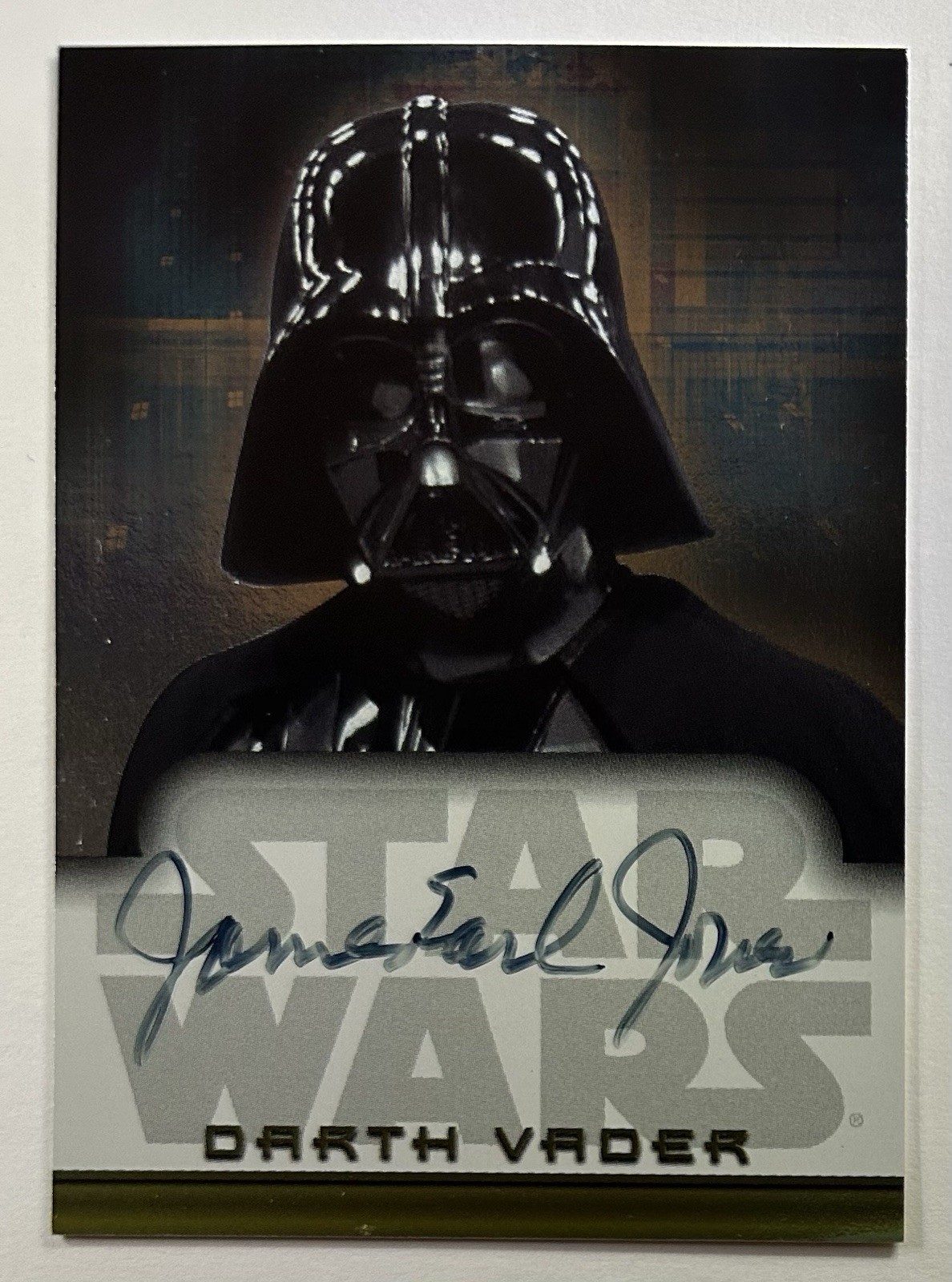 2004 Topps Star Wars Heritage Darth Vader James Earl Jones Auto Autograph Card