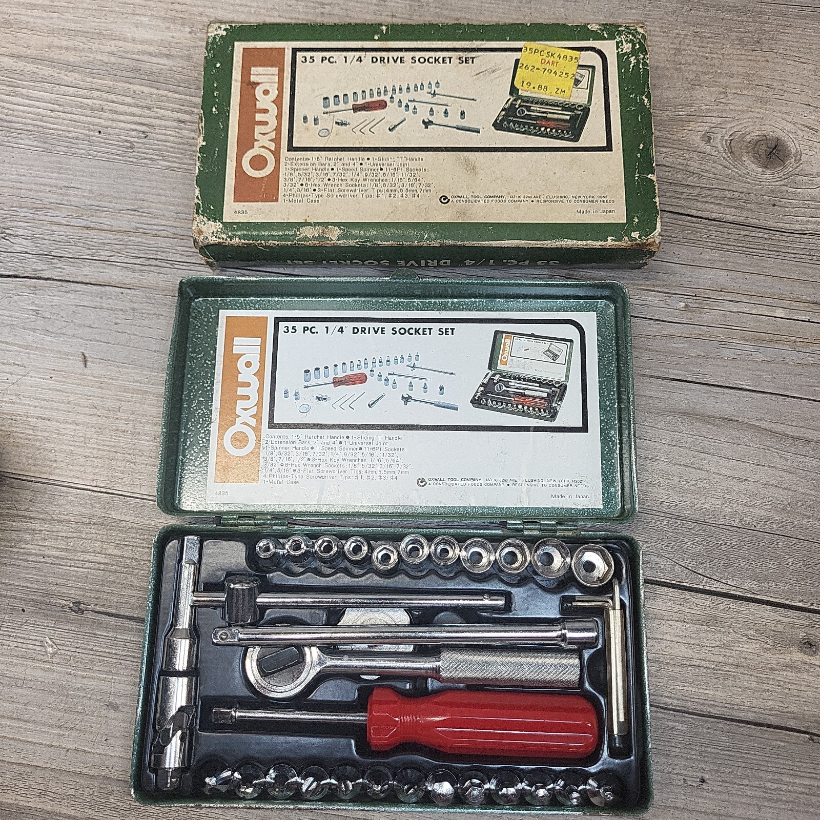 Vintage Oxwall  35 Piece - 1/4
