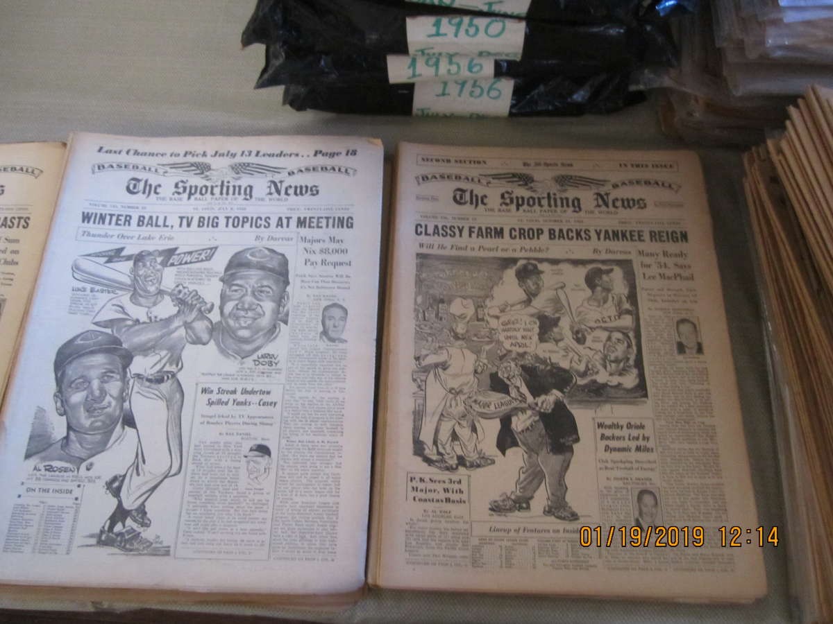 1953 The Sporting News 29/52 issues clean 1953 The Sporting News 29/52 issues clean