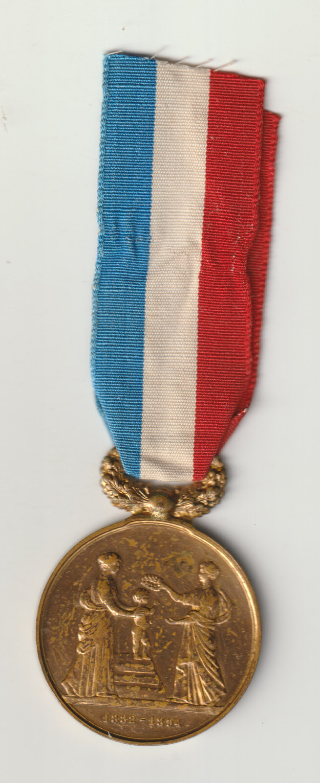 First Class Medal - Hygiene Contest for Children - Marseille 1894