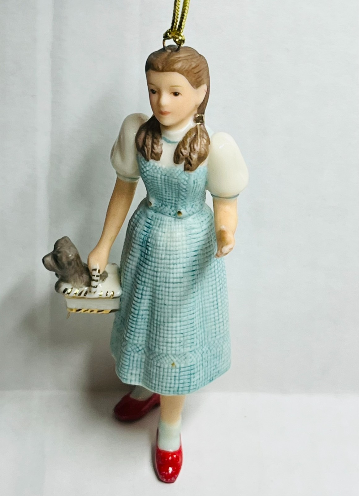 Vtg Lenox Wiizard of Oz Ornament - Dorthy & Toto