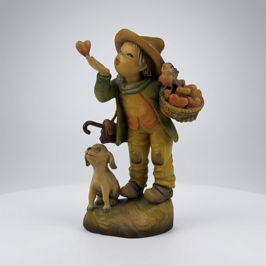 ANRI Juan Ferrandiz 7” Vintage Wood Carving \