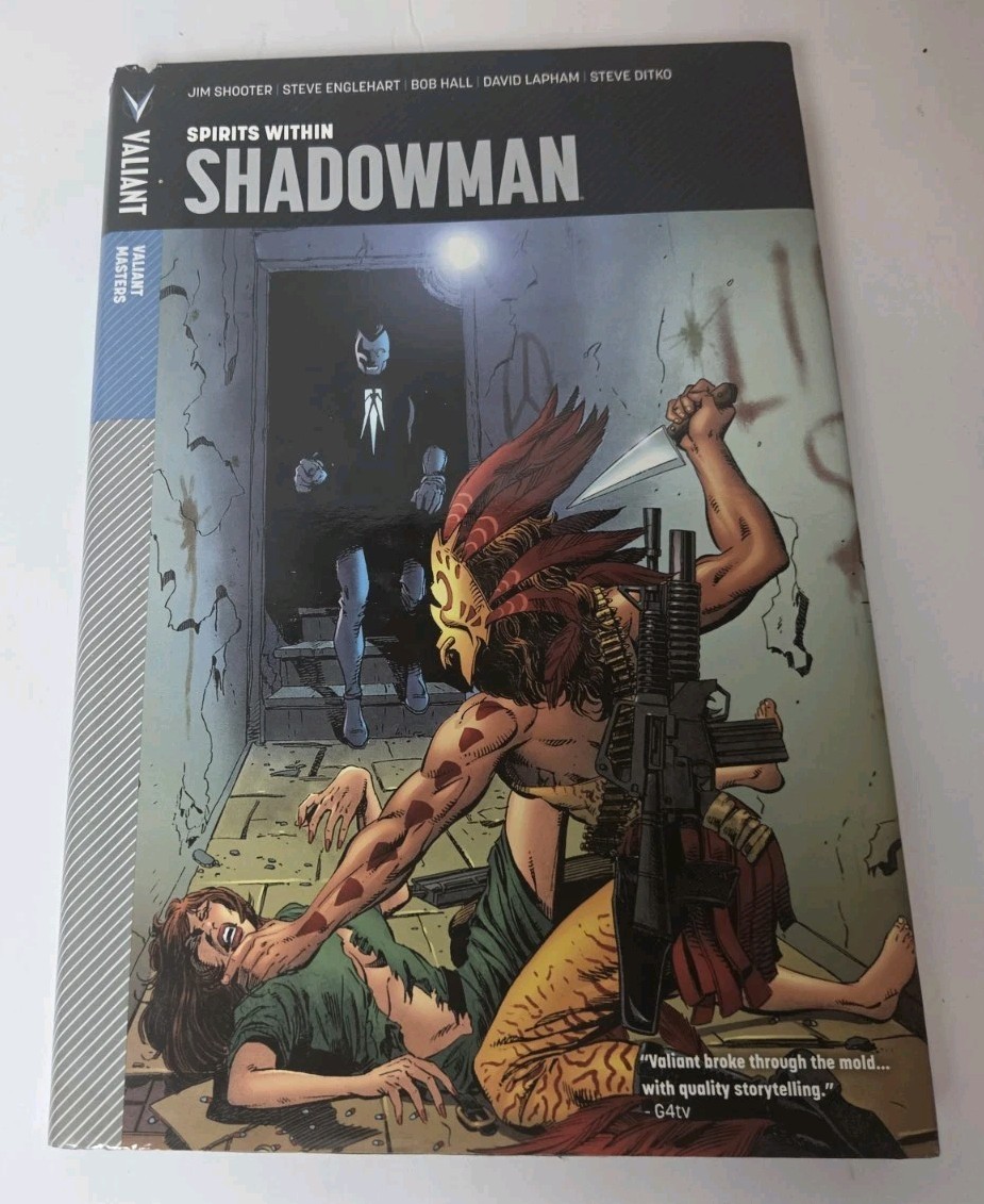 VALIANT MASTERS: SHADOWMAN VOLUME 1 SPIRITS WITHIN By Jim Shooter Sealed