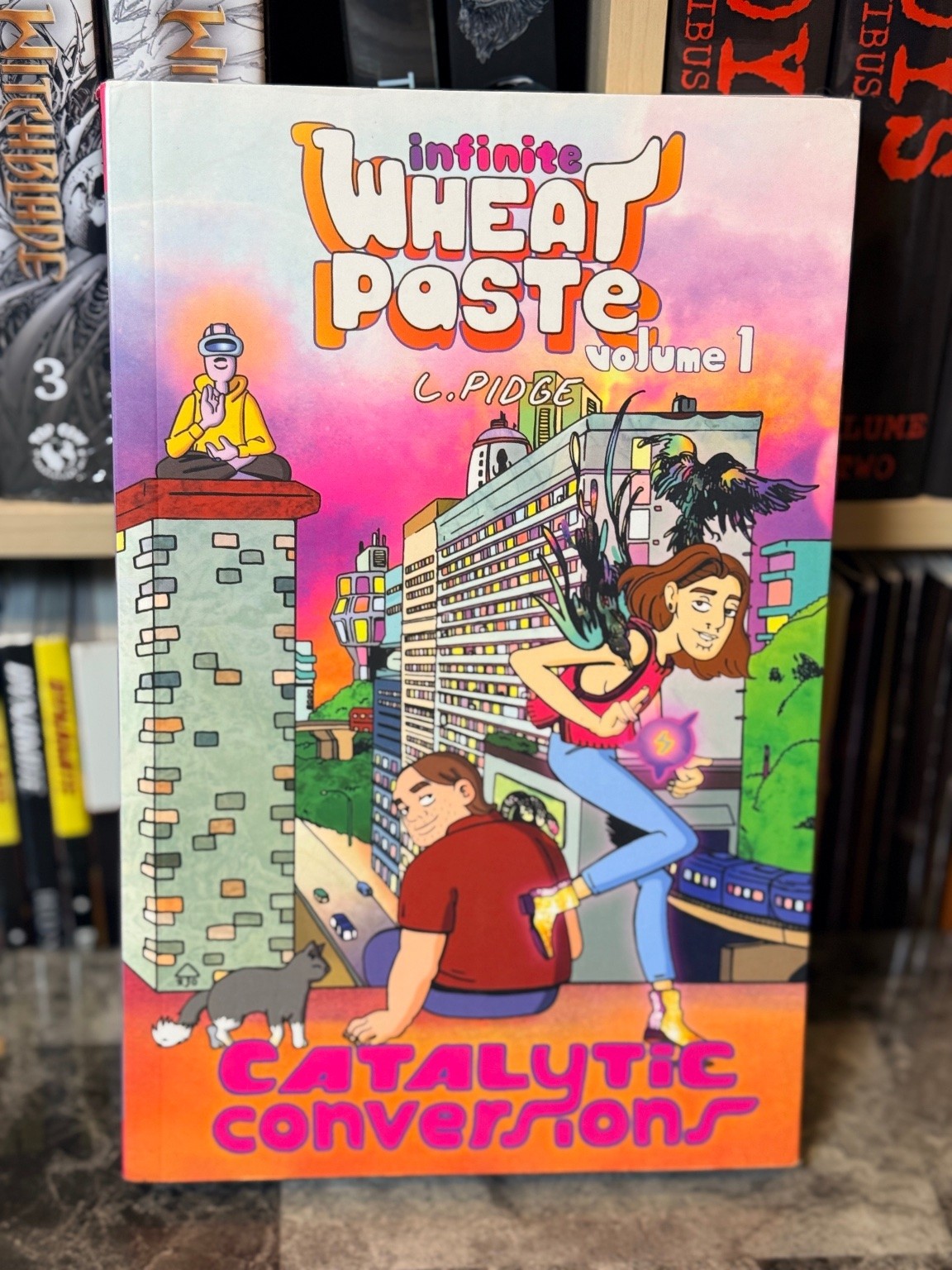 Infinite Wheat Paste Vol 1 Catalytic Conversions Indie Graphic Novel
