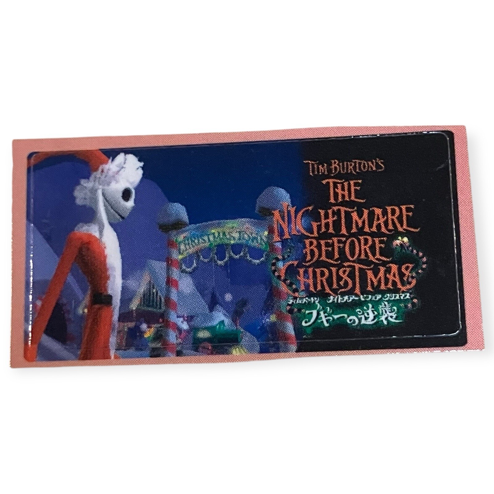 Sony PlayStation 2 PS2 Halloween Nightmare Before Christmas Memory Card Sticker Sony PlayStation 2 PS2 Halloween Nightmare Before Christmas Memory Card Sticker