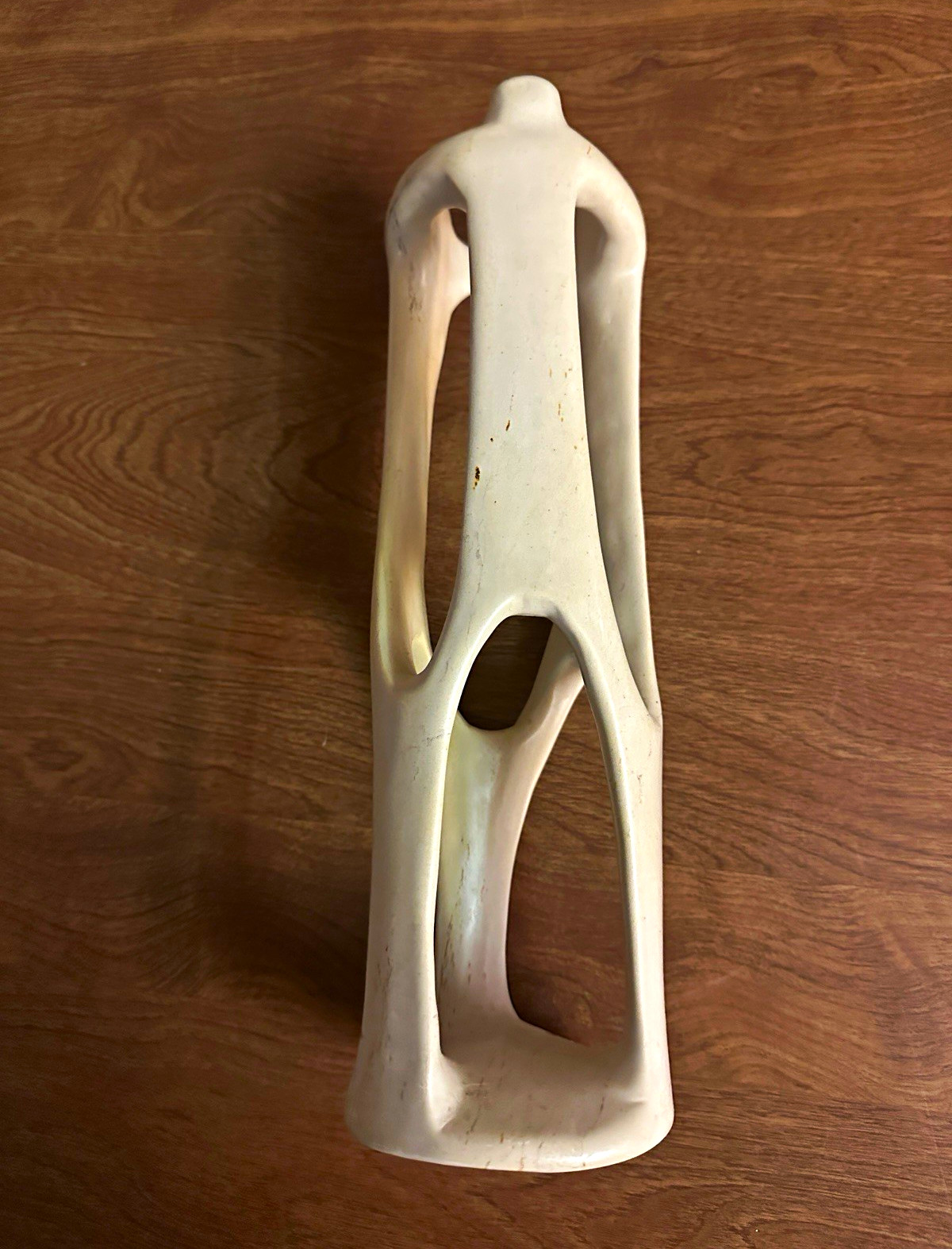Soapstone Carving from Kenya, Human Figure Sculpture, Smooth Finish, Carved