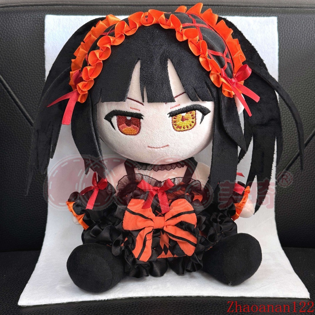 Date A Live Tokisaki Kurumi 30cm Siting Posture Cotton Plush Doll Plush Stuffed