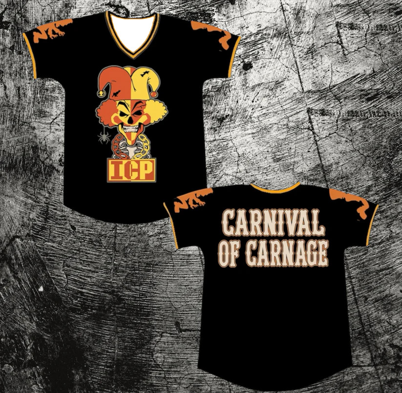 ICP Carnival of Carnage Hallowicked HOT NEW V-neck Jersey UJS238