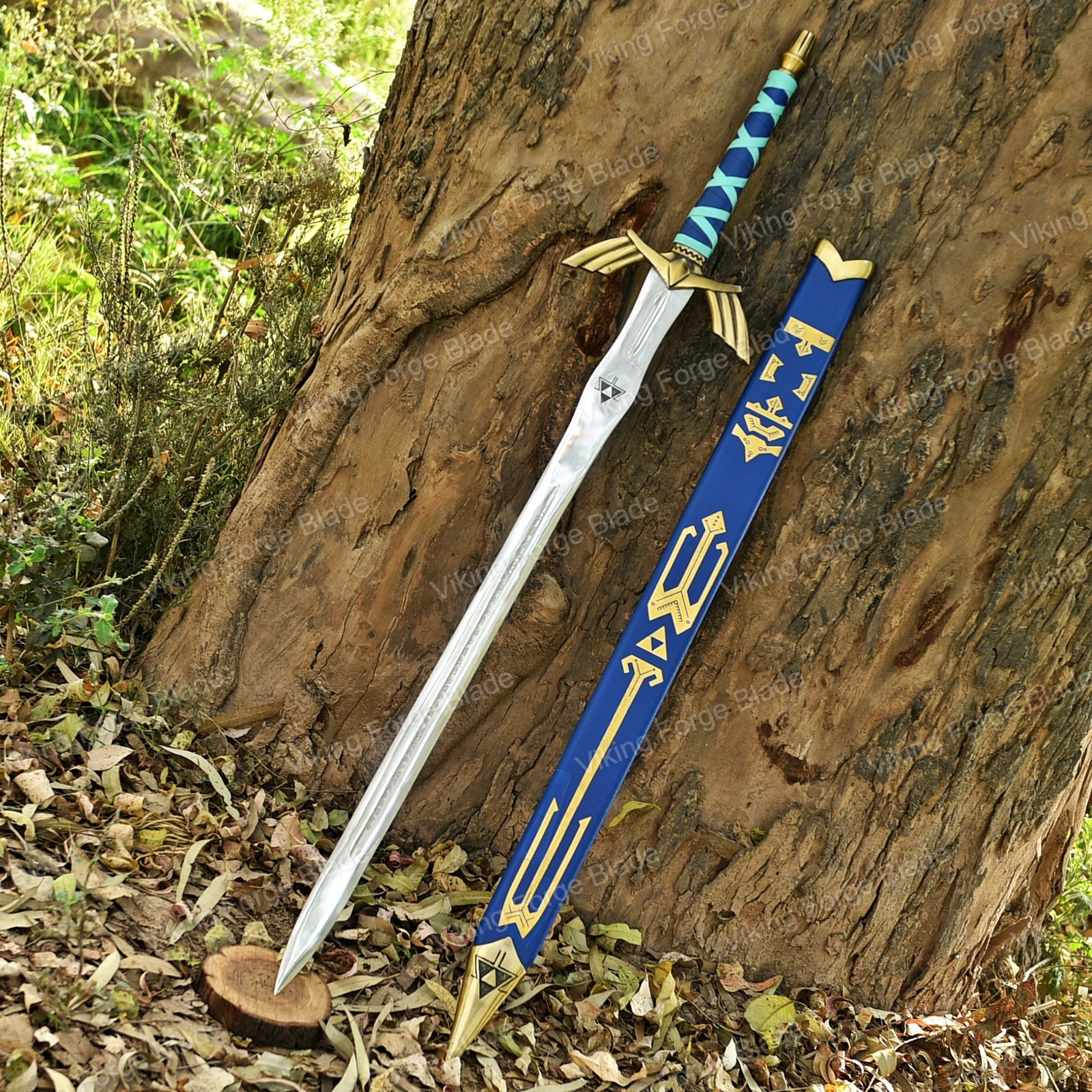 eBay Title: Custom Handmade Damascus Legend Zelda Sword Fantasy Warrior Collecti