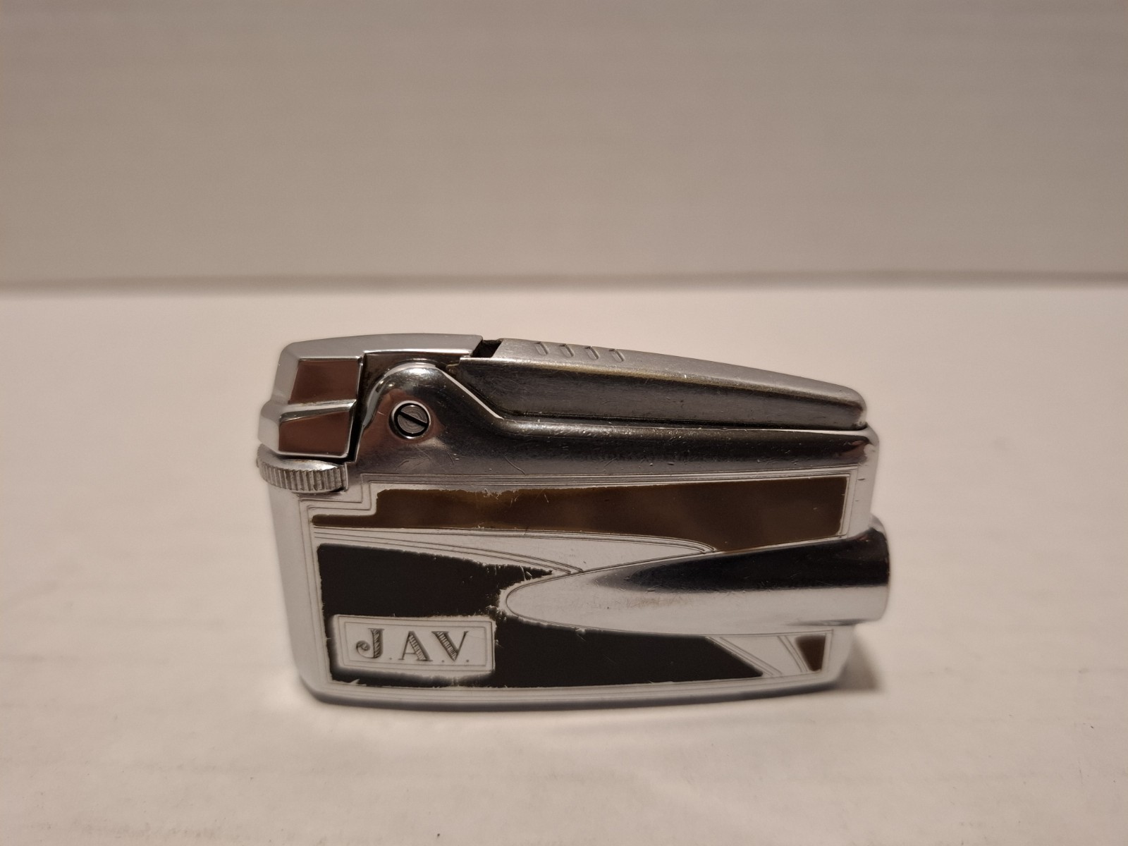 Vintage 1950‘s/60\'s RONSON Varaflame Premier Cigarette Butane Lighter USA NJ
