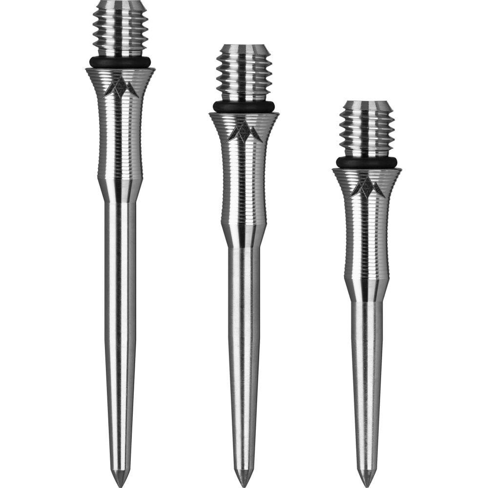 Mission Titan Edge Titanium Conversion Dart Points - Shark - 26mm - Silver