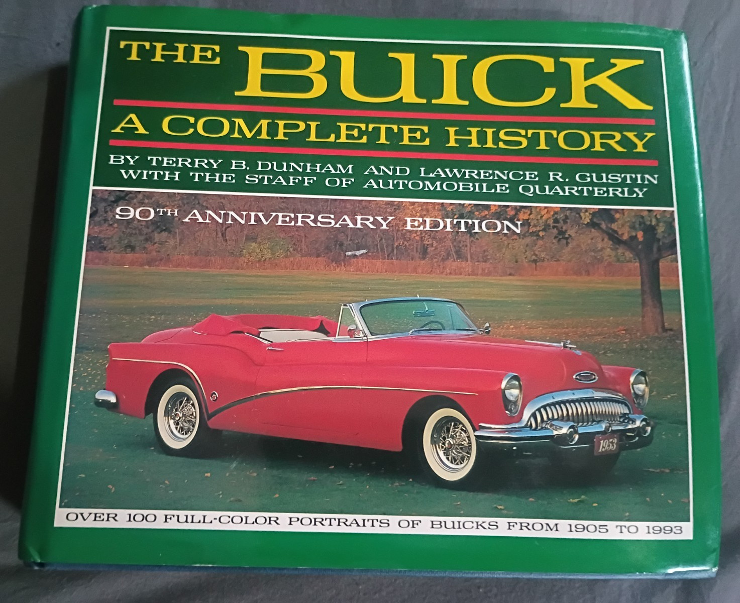 GM dealer promo The Buick: A Complete History 90th Anniversary  with letter