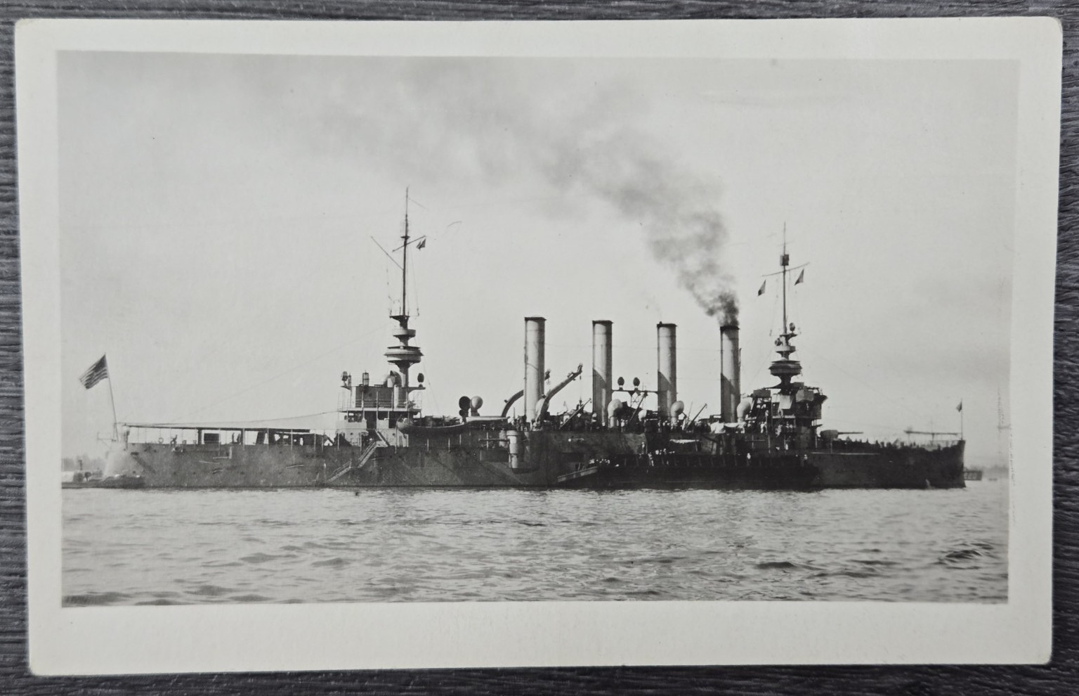 Vintage 1918-30 WWI Era USN United States Navy B&W RPPC Postcard Military Ship Vintage 1918-30 WWI Era USN United States Navy B&W RPPC Postcard Military Ship