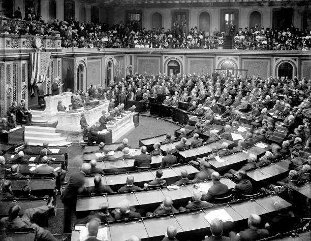 United States House of Representatives in Session circa early 1900s Old Photo