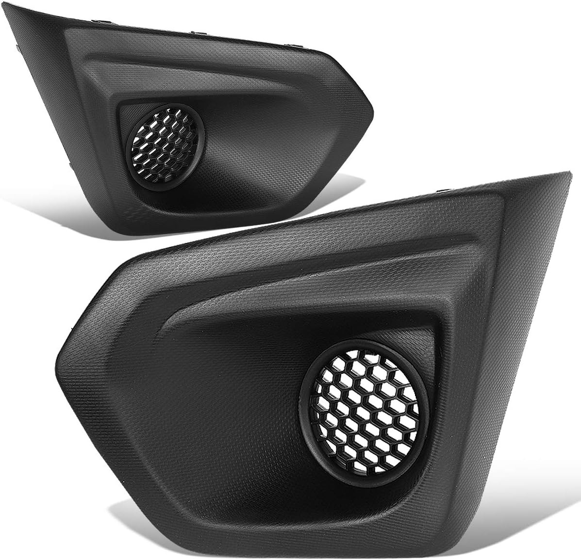 Front Fog Light Cover Bezel for 2012-2014 Subaru Impreza Matte Black Pair