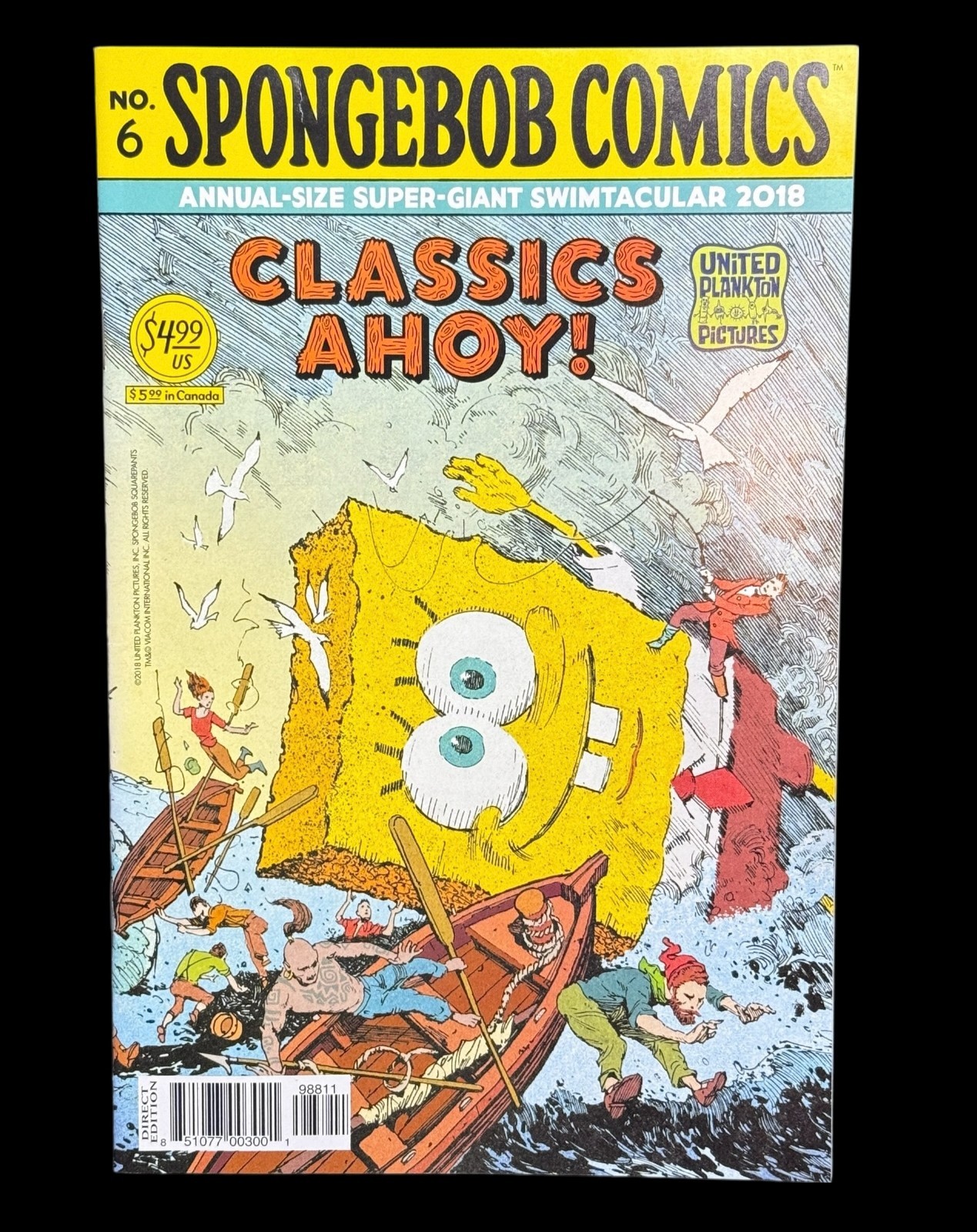 Spongebob Comics Annual Size Super Giant Swimtacular #6 2018 ex cond