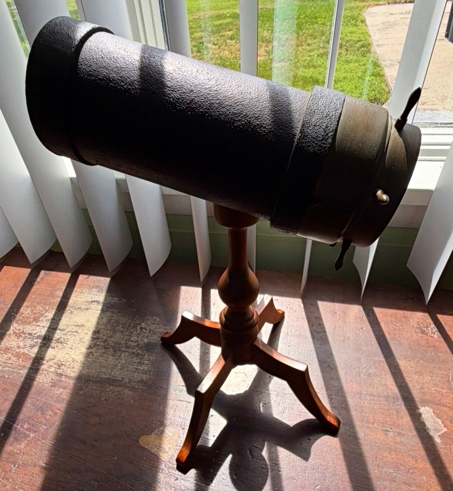 C.G Bush & Co. Providence RI Kaleidoscope Patent Reissued Nov 11 1873 Stand