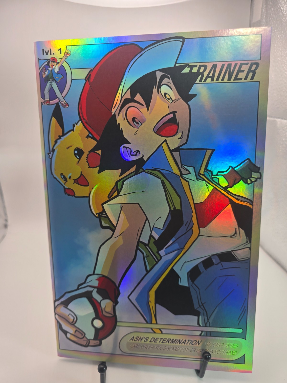 1-FAME: SATOSHI TAJIRI | (CA) MATTHEW WAITE Foil Ltd 141/151 Pokémon Ash
