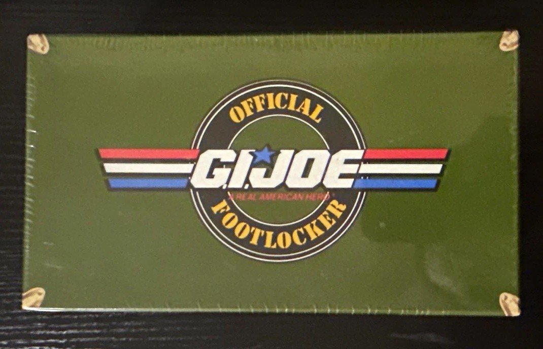 Vintage 1991 G.I. Joe Footlocker Complete Set Cards New Sealed Limited  10k COA 