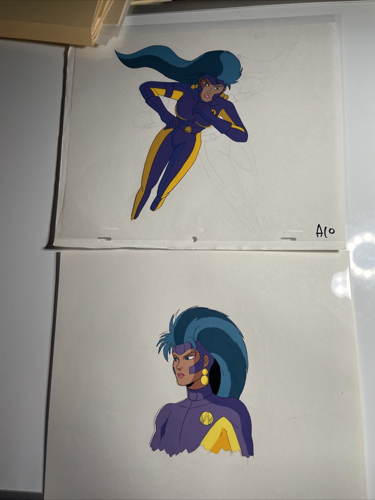 WILDCATS Animation Cel Vtg Production Art Cartoon C.A.T.S Jim Lee Comics I11 WILDCATS Animation Cel Vtg Production Art Cartoon C.A.T.S Jim Lee Comics I11