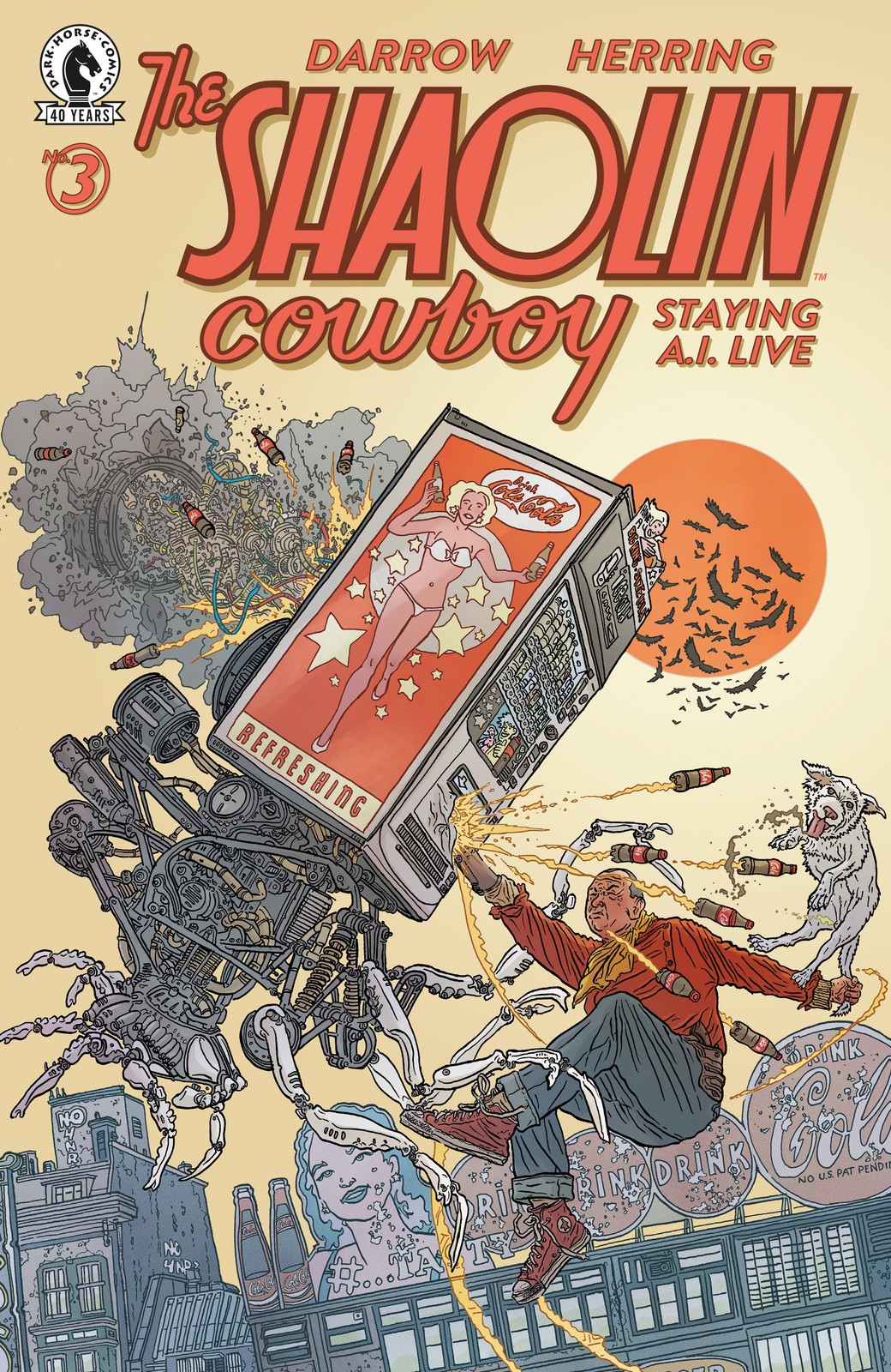 Shaolin Cowboy Staying AI Live #3 Cvr A Geof Darrow Pre Order 9/23/26