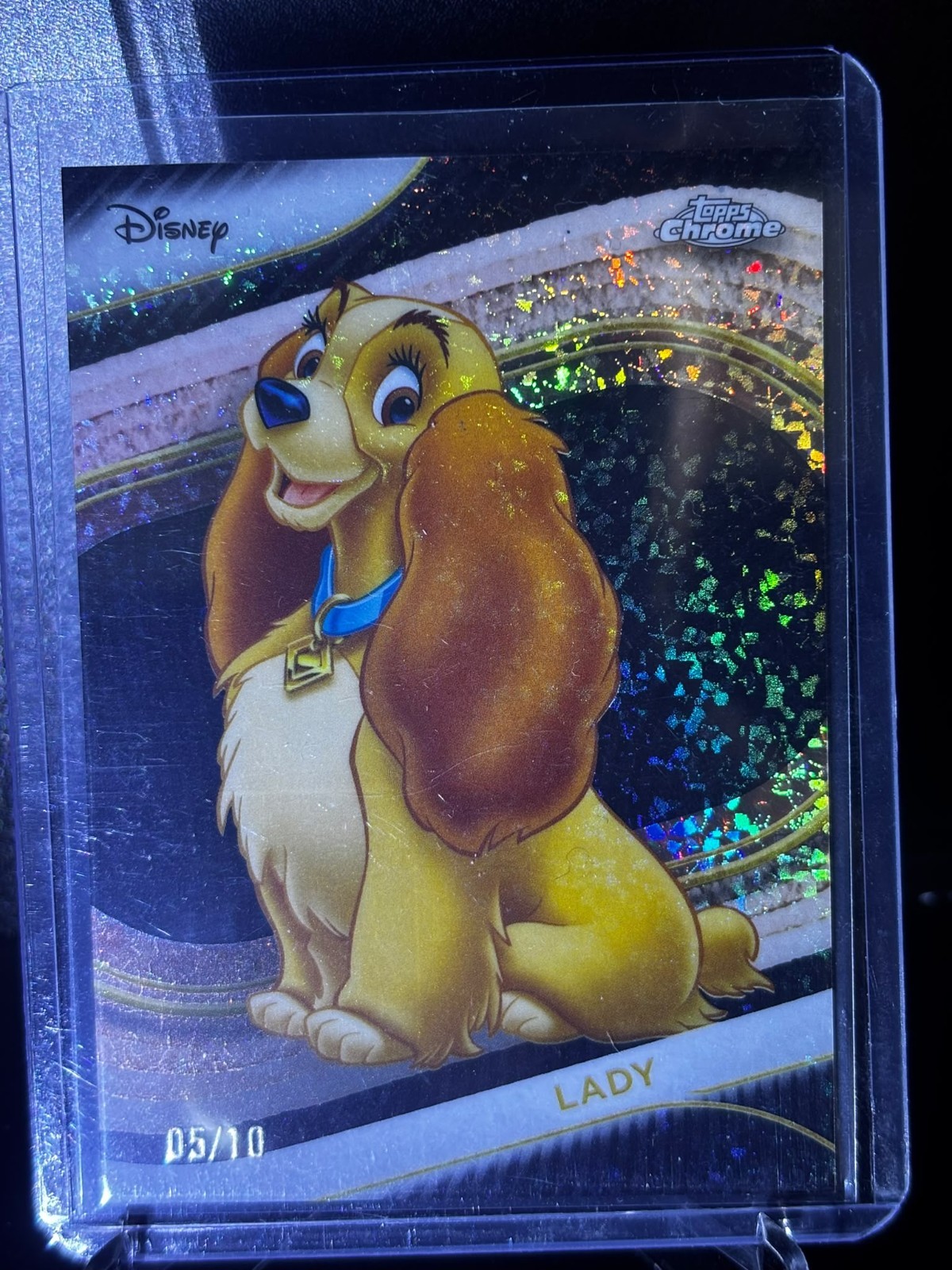 2025 topps chrome disney lady Refractor #/10