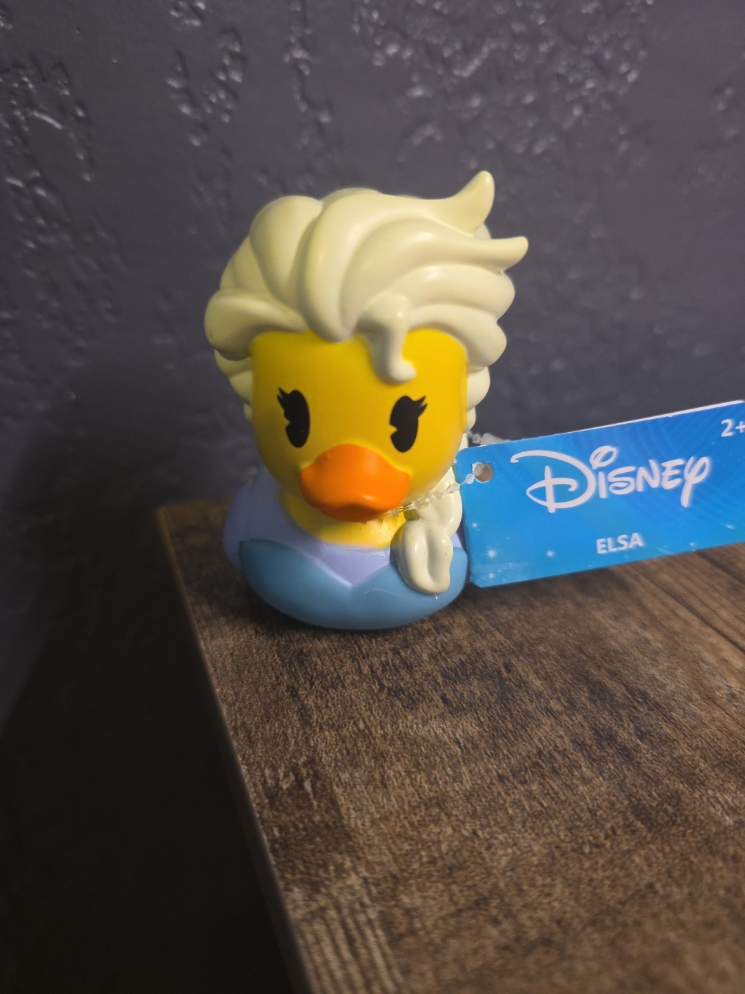 Disney Just Play Elsa Frozen Rubber Duck, Jeep - NEW with Tag