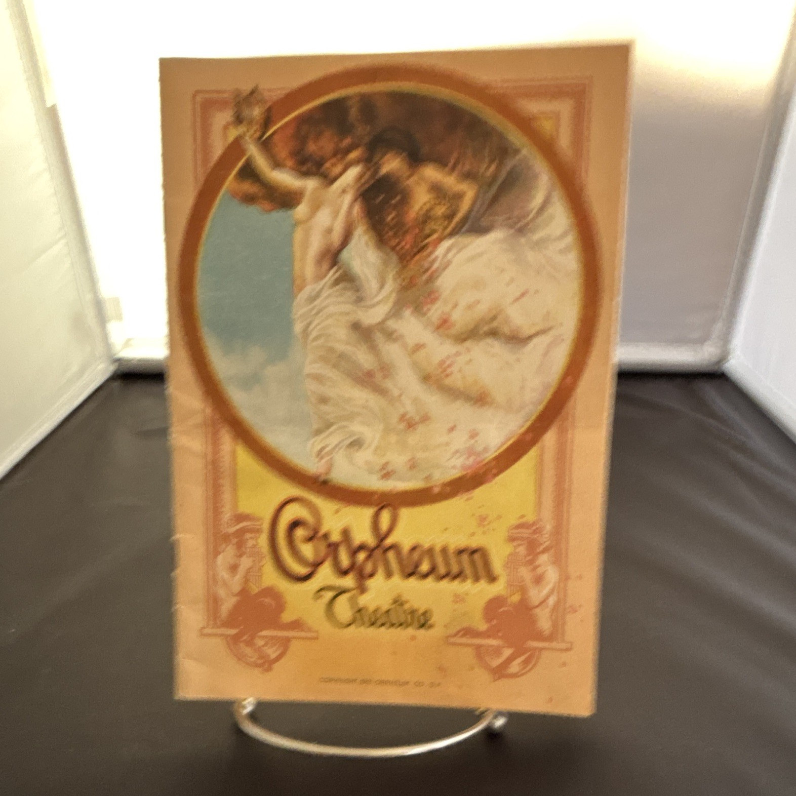 Orpheum Theatre Program Booklet w/ Ads Djer-Kiss, Haynes, Milo Cigarettes