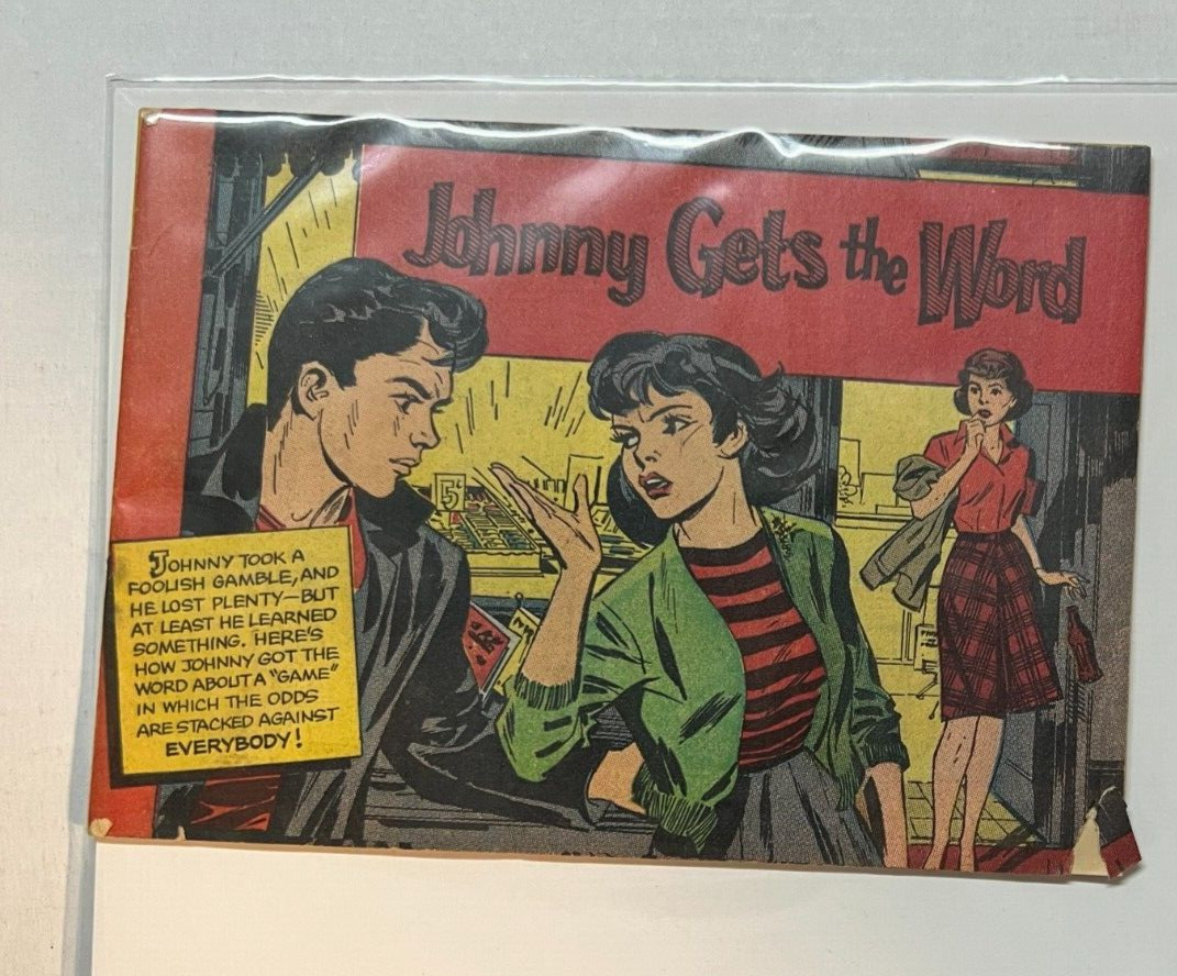 Johnny Gets the Word NYC Dept of Health Comic 1965 RARE