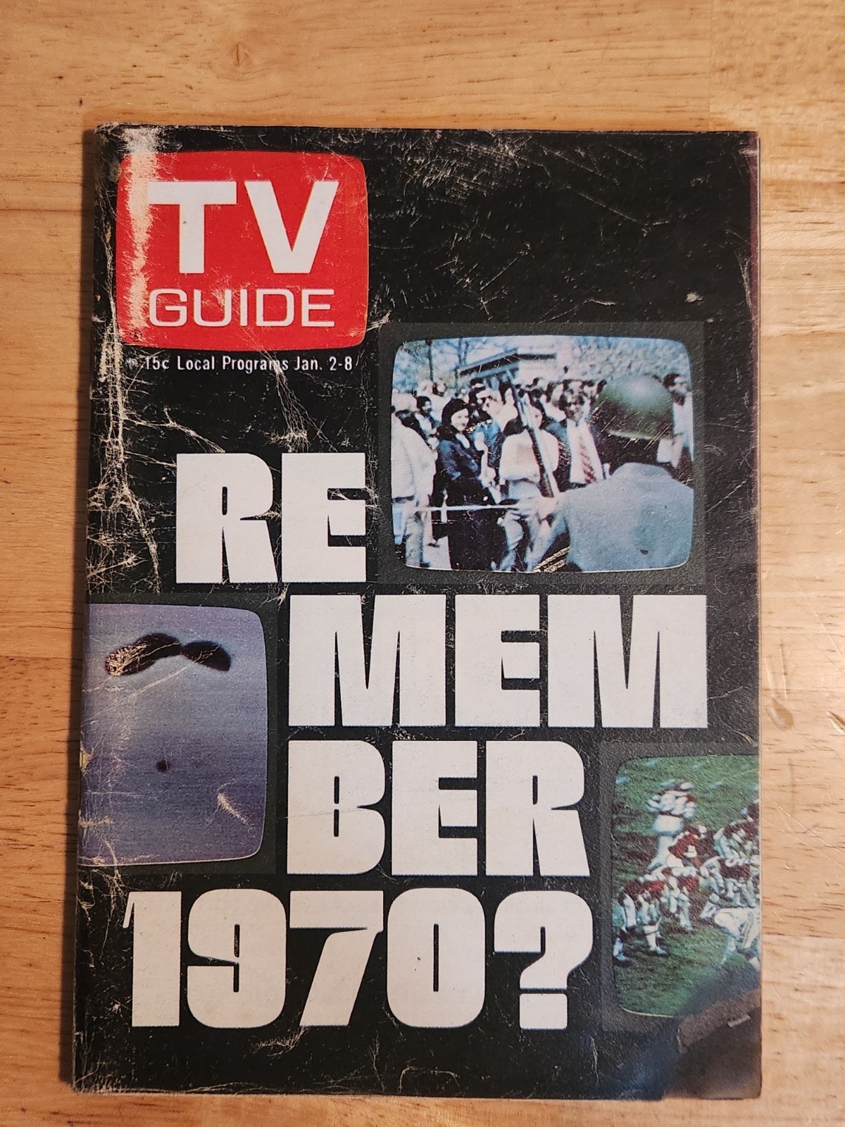 Remember 1970 Jan. 2-8 1971 TV Guide NYC Edition Remember 1970 Jan. 2-8 1971 TV Guide NYC Edition