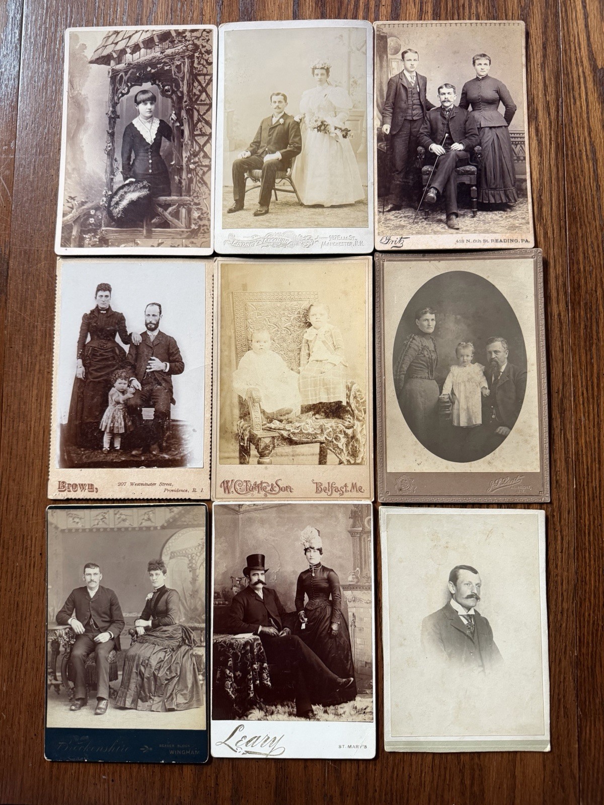 9 C.1800’s Cabinet Cards ~ Victorian, Collection, Display, Props, Jewelry 9 C.1800’s Cabinet Cards ~ Victorian, Collection, Display, Props, Jewelry