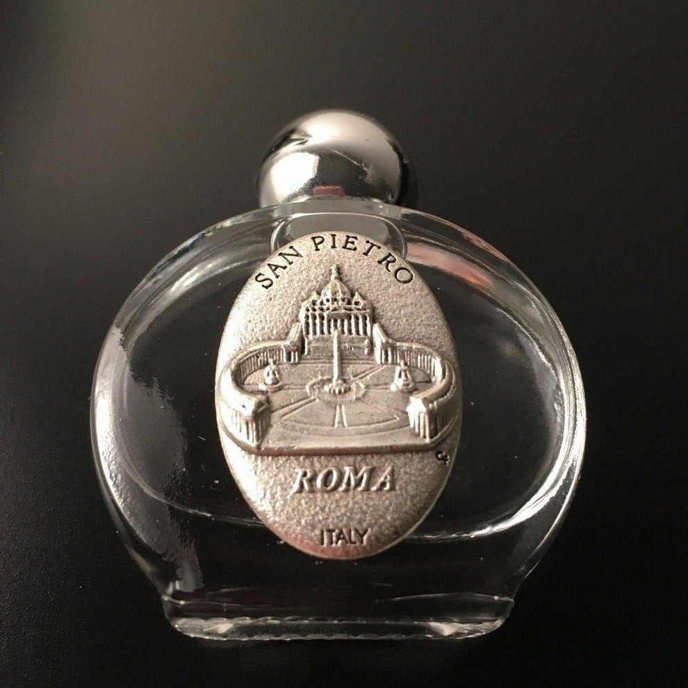 Holy Water From St. Peter Basilica Blessed by Pope Brought From Vatican Italy