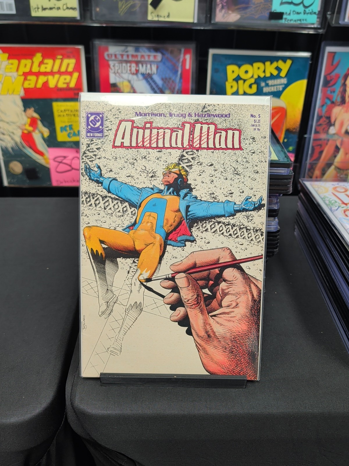 Animal Man #5 DC 1988 / 1st App of Crafty The Coyote / Copper Key