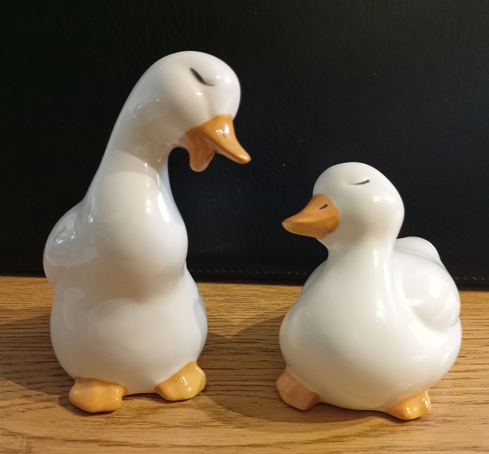 Vintage Lasting Products Inc Ceramic Duck / Geese Figurines - Set of 2