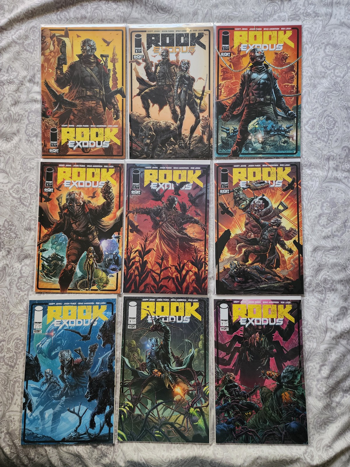 Rook: Exodus #1-9 FIRST PRINTINGS ALL COVER A VF+