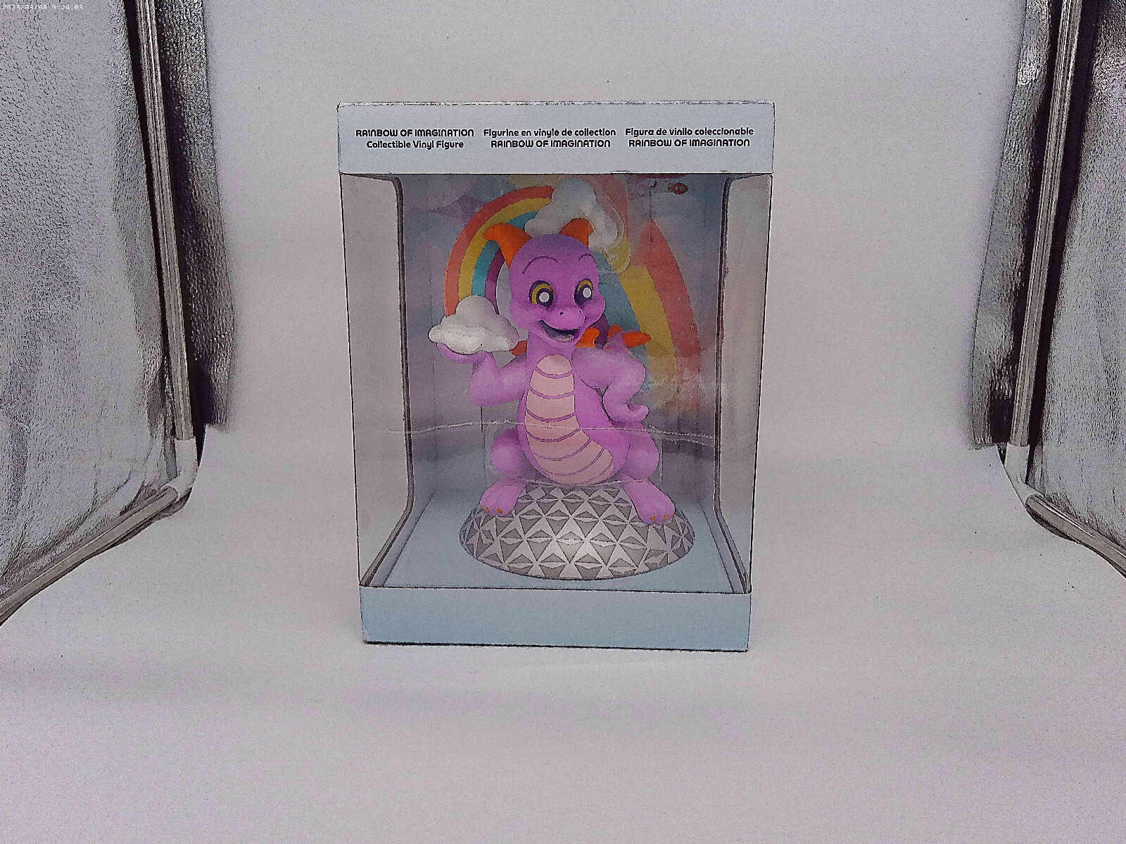 Disney Parks Wonderground Vinyl Figure Figment Maria Stuckey Epcot New Disney Parks Wonderground Vinyl Figure Figment Maria Stuckey Epcot New