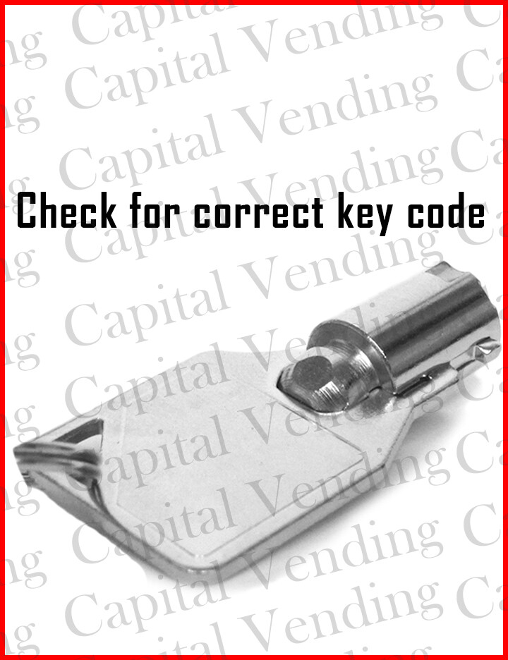 National Vendors Key NV400. NV 13, NV 40, NV 54 NV 60 NV 65 NV 69 NV 101 options