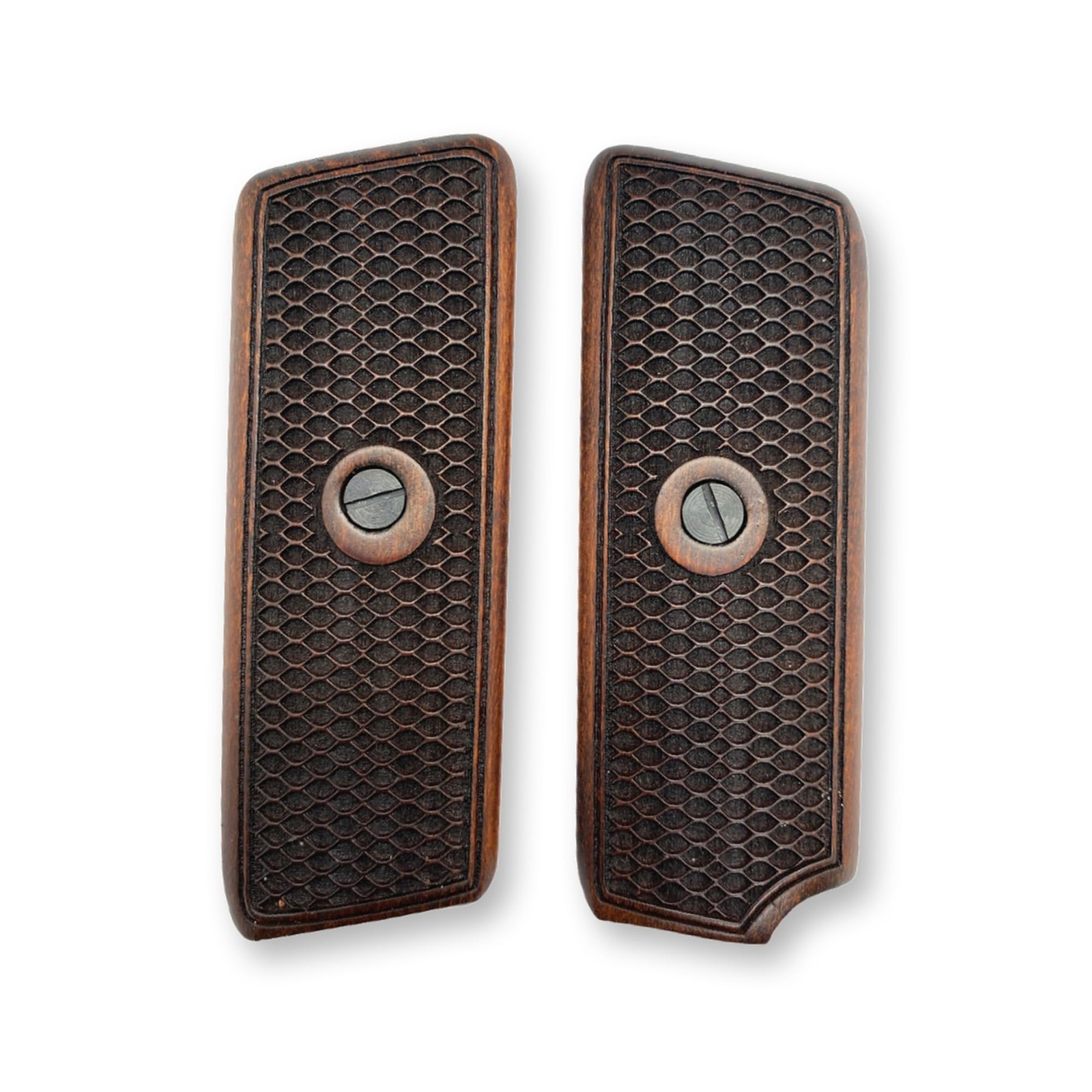 ZIB GRIPS Tokarev M57/TT33 Walnut Diamondback Wooden Pistol Grips