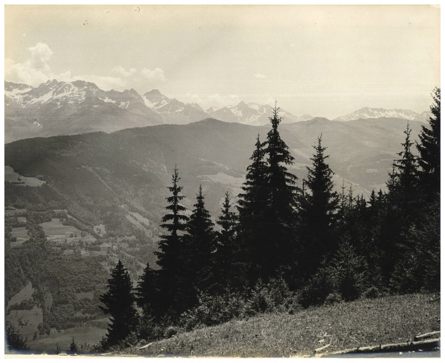 France, seen taken from Bram Farine, Grand Charnier and Sept Laux vintage print, 