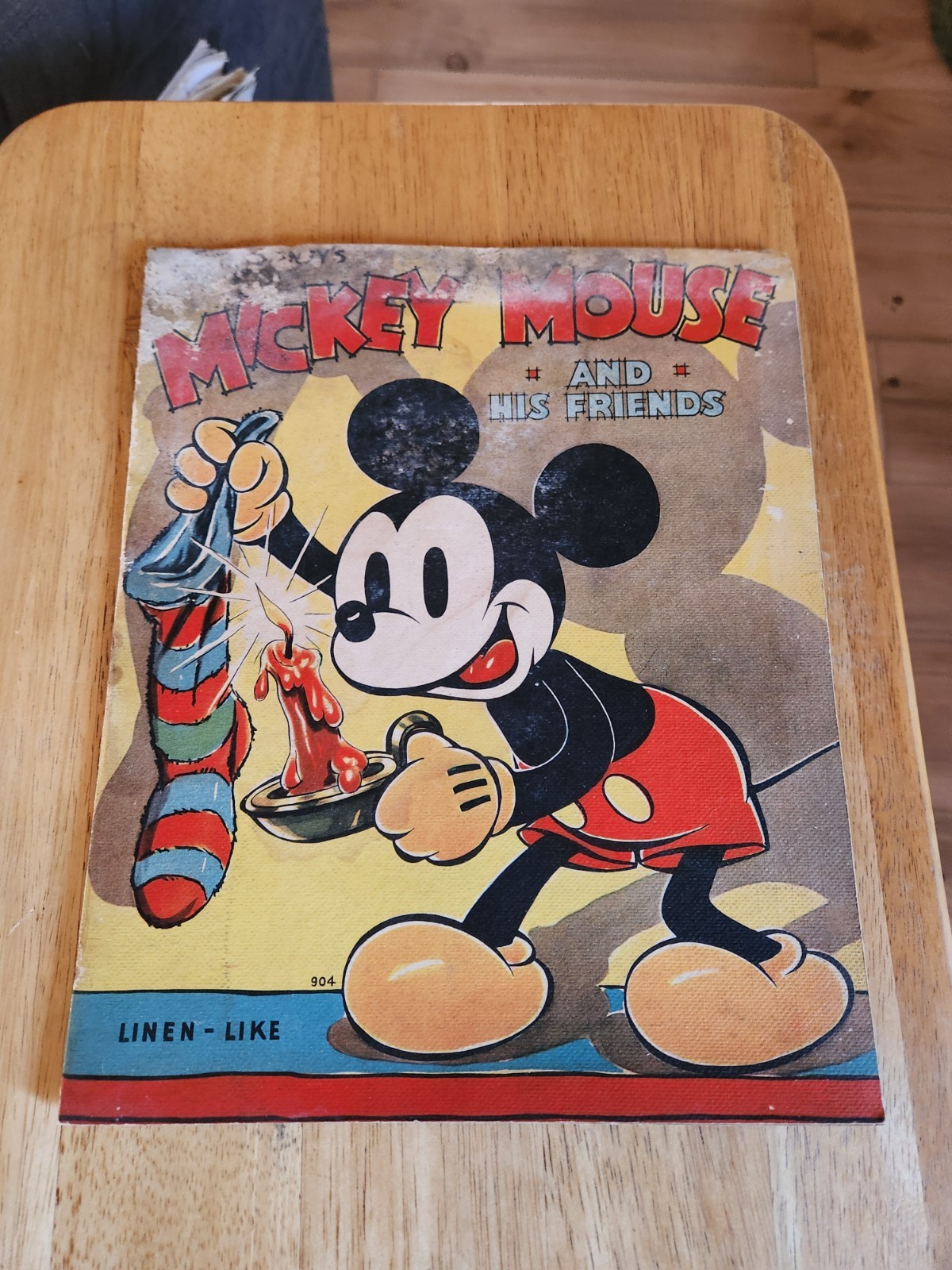 1936 1st Edition Mickey Mouse and Friends by Walt Disney