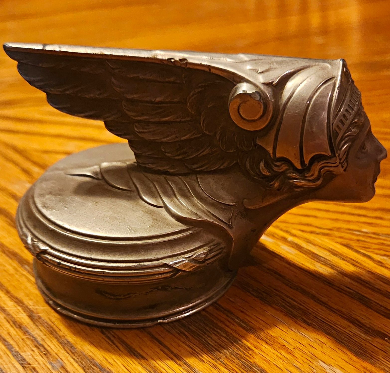 Vintage 1926 1927 1928 Buick Flying Goddess Radiator Cap Hood Ornament Ternstedt